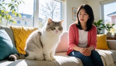 고양이 기침과 헤어볼 구토, 헷갈리는 천식 증상 구별법