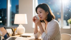 눈이 뻑뻑하고 따가울 때 안구건조증 연고 써도 될까