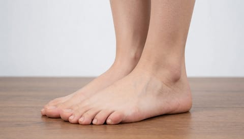 오래 걸으면 발바닥 아프고 신발 안 맞다면, 평발 수술 고려 시점은