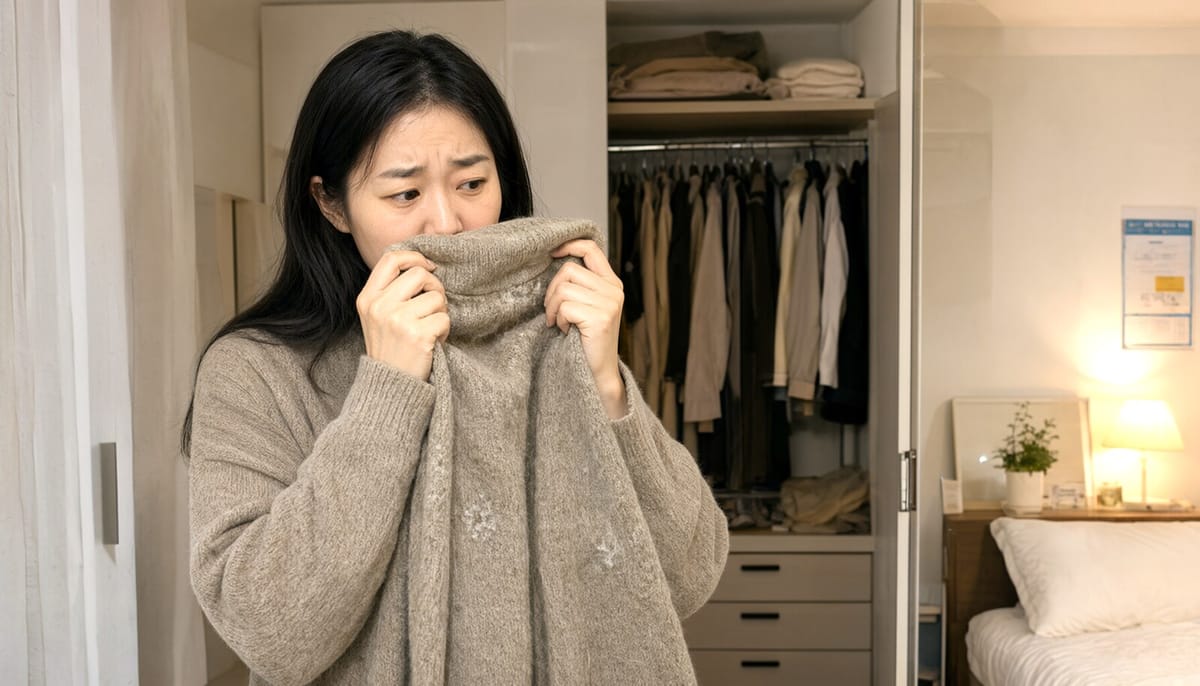 가을옷 꺼냈는데 쉰내 난다면 옷장 곰팡이 의심해야