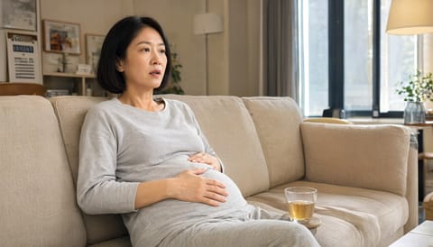 배 더부룩함 오래가면 의심해야 할 난소암 초기 증상