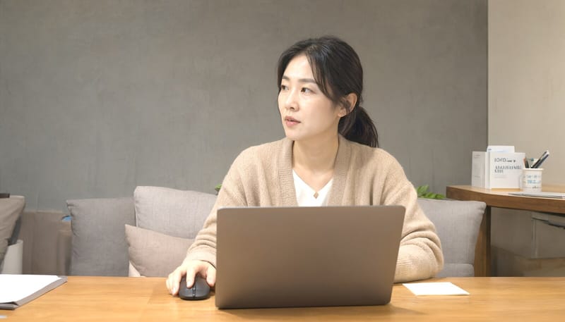 수술 전 병원 정보를 비교해보는 모습